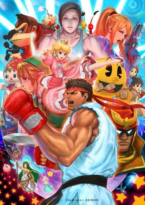 Super Smash Bros. for 3DS and Wii U Mouse Pad 21754
