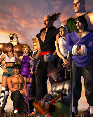 Tekken 2 poster