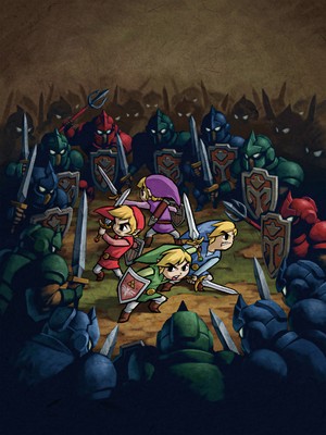 The Legend of Zelda: Four Swords Adventures mug #