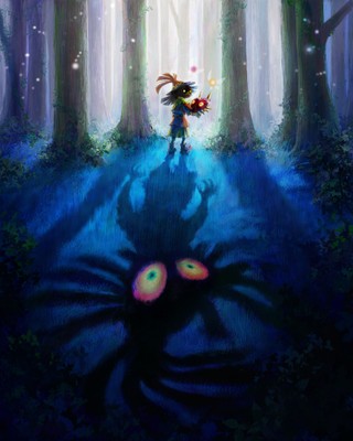 The Legend of Zelda: Majora's Mask 3D poster
