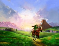 The Legend of Zelda: Ocarina of Time 3D Poster 22218
