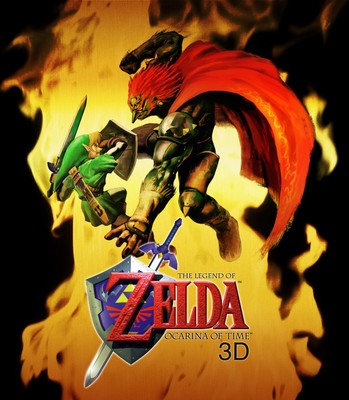 The Legend of Zelda: Ocarina of Time 3D poster