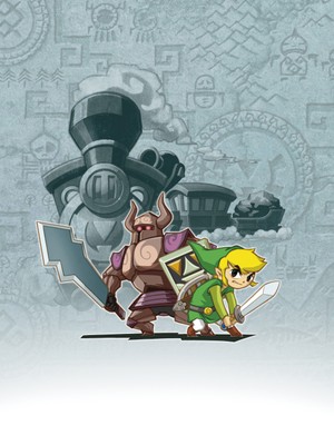The Legend of Zelda: Spirit Tracks poster