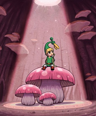 The Legend of Zelda: The Minish Cap poster
