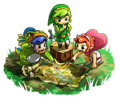 The Legend of Zelda: Tri Force Heroes Poster #22247