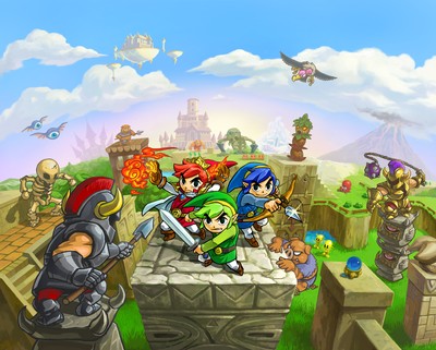 The Legend of Zelda: Tri Force Heroes poster