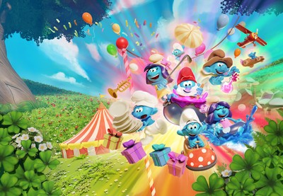 The Smurfs Village Party Poster #22333