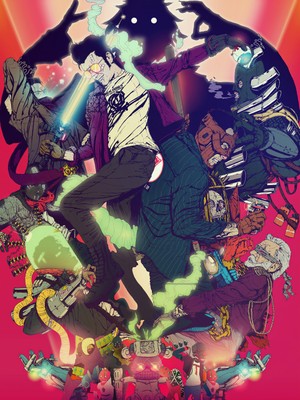 Travis Strikes Again: No More Heroes mouse pad