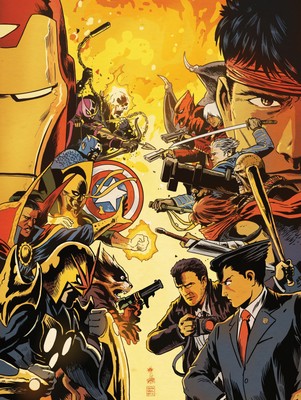 Ultimate Marvel vs. Capcom 3 poster