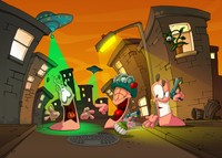 Worms: A Space Oddity Poster 23111