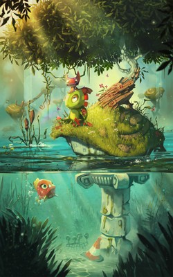 Yooka-Laylee poster