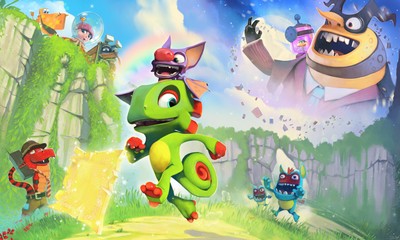 Yooka-Laylee poster