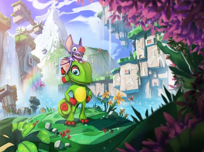 Yooka-Laylee poster