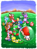 Yoshi's Island: Super Mario Advance 3 Poster 23249