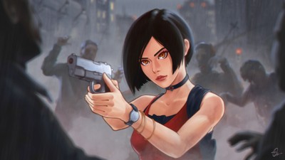 Ada Wong mouse pad