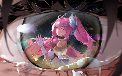 Aemeath mouse pad