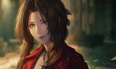 Aerith Gainsborough mouse pad