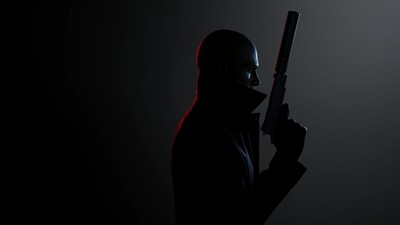 Agent 47 mouse pad