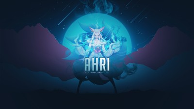 Ahri mouse pad