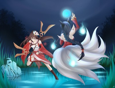 Ahri Mouse Pad 23954