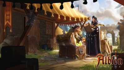 Albion Online mouse pad