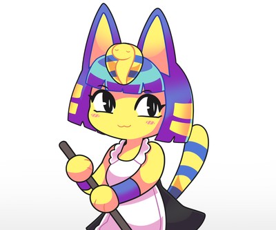 Ankha Mouse Pad 25375
