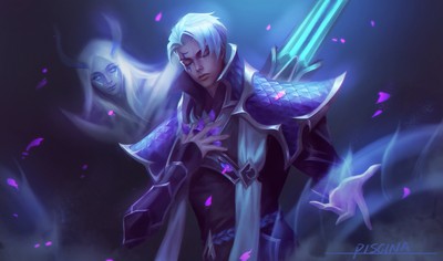 Aphelios mouse pad