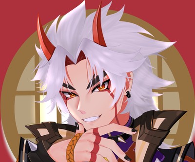 Arataki Itto mouse pad
