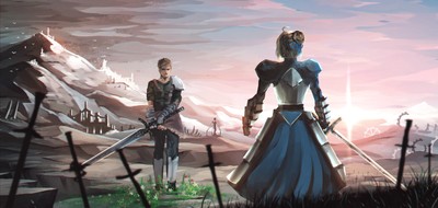 Artoria Pendragon mouse pad
