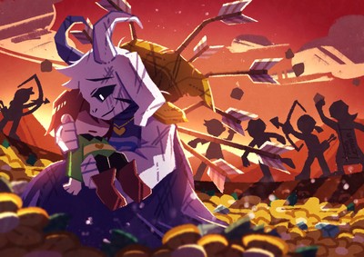 Asriel mouse pad