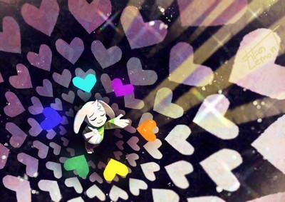 Asriel mouse pad
