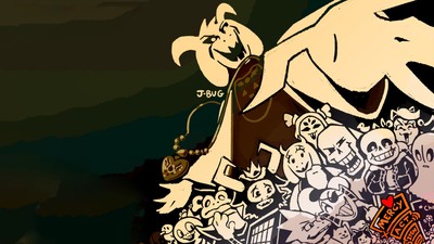 Asriel mouse pad