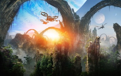 Avatar Frontiers of Pandora tote bag #