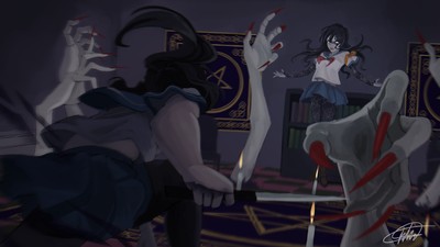 Ayano Aishi mouse pad