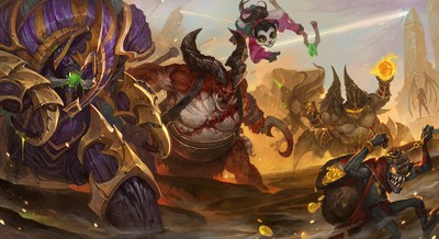 Azmodan mouse pad