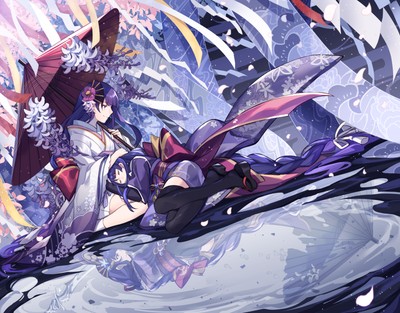 Baal Raiden Shogun Mouse Pad 27883