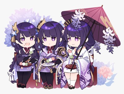 Baal Raiden Shogun Mouse Pad 27889