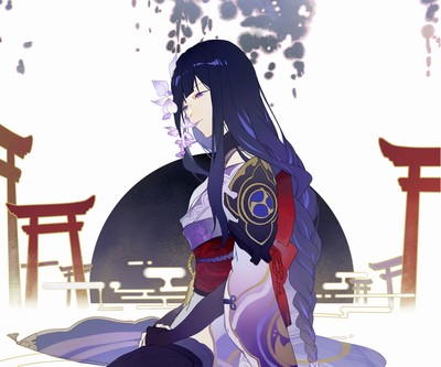 Baal Raiden Shogun Mouse Pad 27908