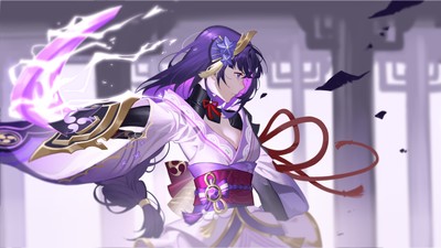 Baal Raiden Shogun Mouse Pad 27947