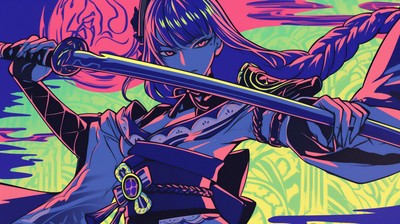 Baal Raiden Shogun Mouse Pad 28014