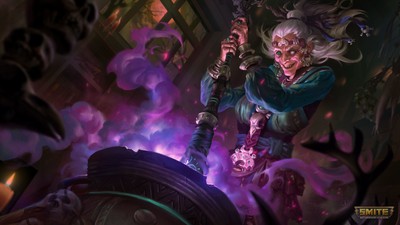Baba Yaga mouse pad