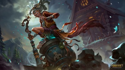 Baba Yaga mouse pad