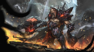 Barbarian mug #