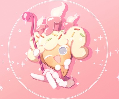 Birthday Cake Cookie Poster #29732