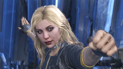 Black Canary mouse pad