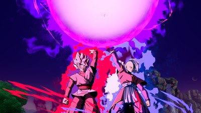 Black Goku mouse pad