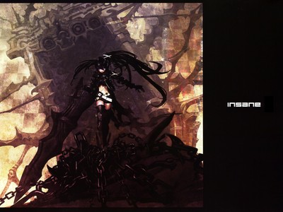 Black Rock Shooter mouse pad