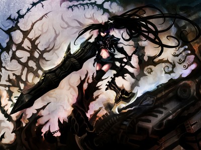 Black Rock Shooter mouse pad