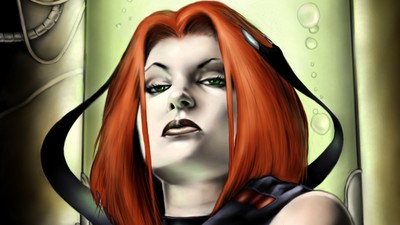 Bloodrayne mouse pad