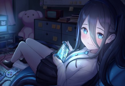 Blue Archive mouse pad